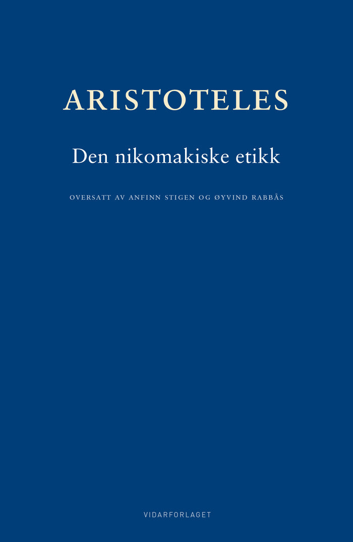 Den Nikomakiske Etikk Komplett St Olav Forlag Og Bokhandel