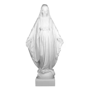 Mirakuløs Maria, alabast, 50cm