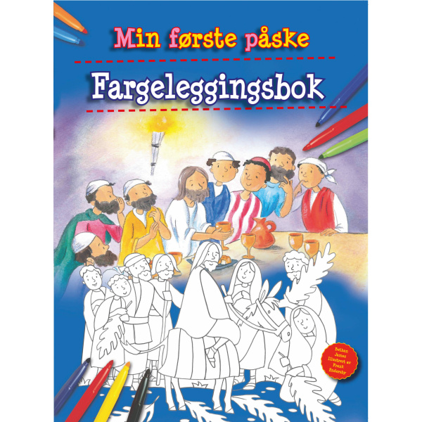 Min første påske - Fargeleggingsbok