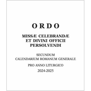 2025 Ordo missæ celebrandæ et divini officii persolvendi