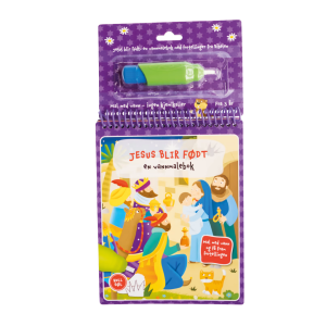 Jesus blir født. En vannmalebok