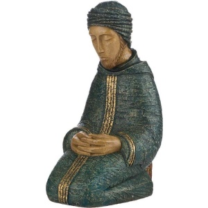 Josef, blå - Krybbefigurer "Paysanne"