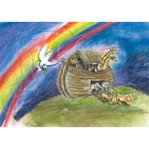 Kort - Noas ark. 8054D