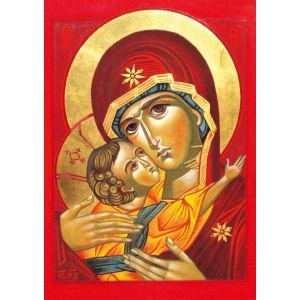 Kort - Miskunnhetens mor. 8132D