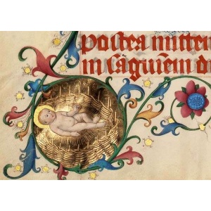 Julekort, Jesusbarnet