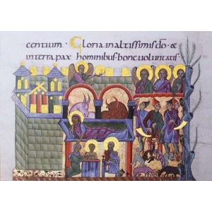 Julekort, Kristi fødsel