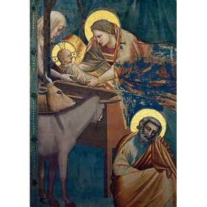 Julekort, Kristi fødsel