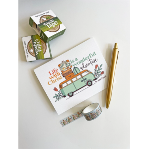 Life with Christ is a Wonderful Adventure JPII Catholic Card