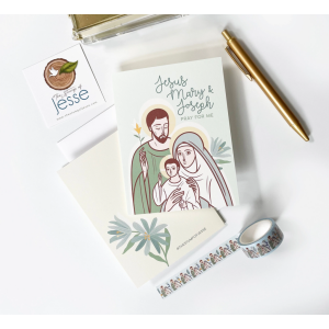 The Holy Family Greeting Card Catholic Gift