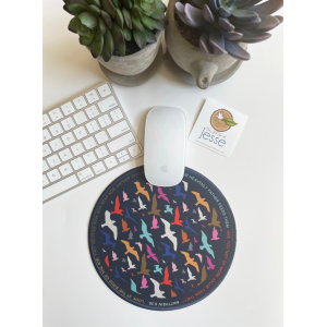 Look at the birds of the Air Mouse Pad I Catholic Gift