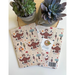 St. Francis of Assisi Ruled Notebook I Catholic Gift