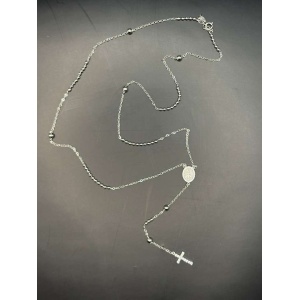 Rosenkrans i sølv 925 og perler i zirkon