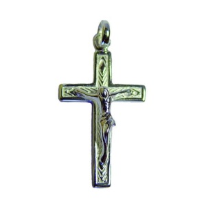 Krusifiks i sølv 925, 25mm