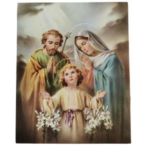 Bilde av Den Hellige Familie 20x25cm