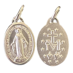 Mirakuløs Medaljong i sølv 925, 17mm
