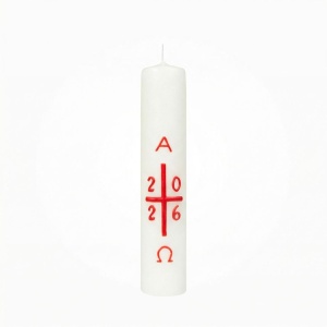 Huspåskelys HOK38 rød