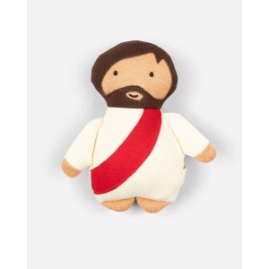 Jesus Plush Rattle Doll