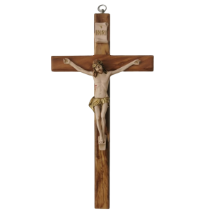 Krusifiks i oliventre 25cm