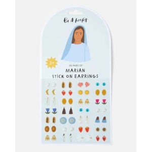 Marian Stick On Earrings