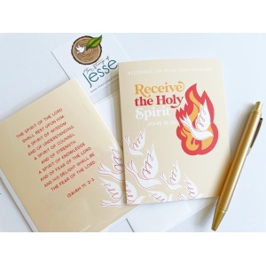Recieve the Holy Spirit Greeting Card