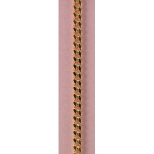 Kjede 45 cm, forgylt