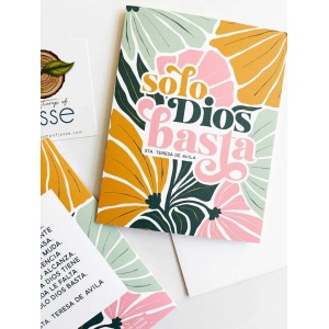 Solo Dios Basta Greeting Card