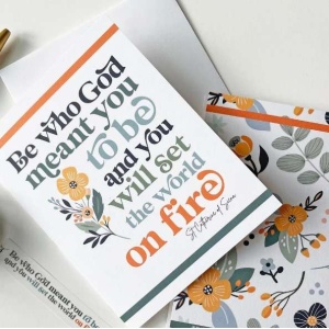 St. Catherine of Siena Greeting Card