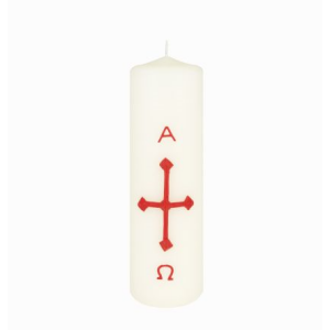 Huspåskelys HOK38 rød