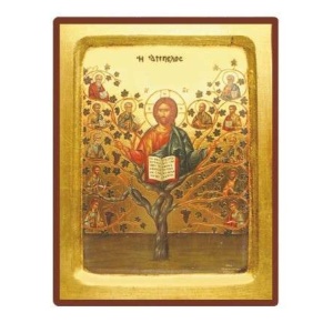 Ikon, 14*18 cm. Jesse rot