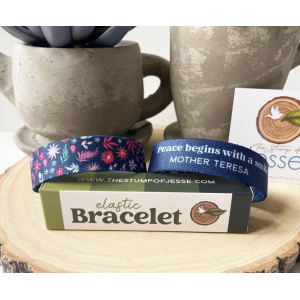 Mother Teresa Reversible Elastic Bracelet