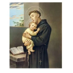 Bilde av St. Antonius 20x25cm