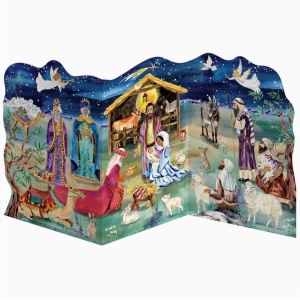 The Christmas  story. Trifold adventskalender
