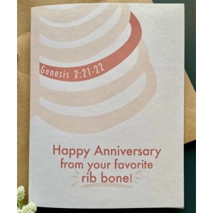 Biblical Anniversary for Him - Wedding Anniversary Card