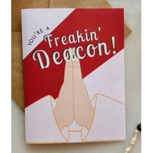 Catholic Deacon - Anniversary or Appreciation Card