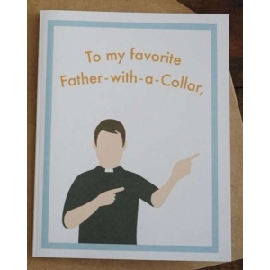 Priest Anniversary - Catholic Anniversary of Ordination Card