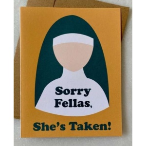 Sister Appreciation - Catholic Final Vows Card - Nun Card